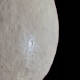 A portion of Ceres with its bright patch. Source of the original view: Wikipedia. Credit for the original image: NASA/JPL-Caltech/UCLA/MPS/DLR/IDA/Justin Cowart.