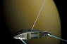 A futuristic spaceship powered by lasers. Credit for the original image: Marc Lafferre, 2011.